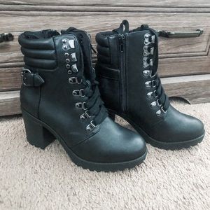 MIA Floraa Lace-Up Boot